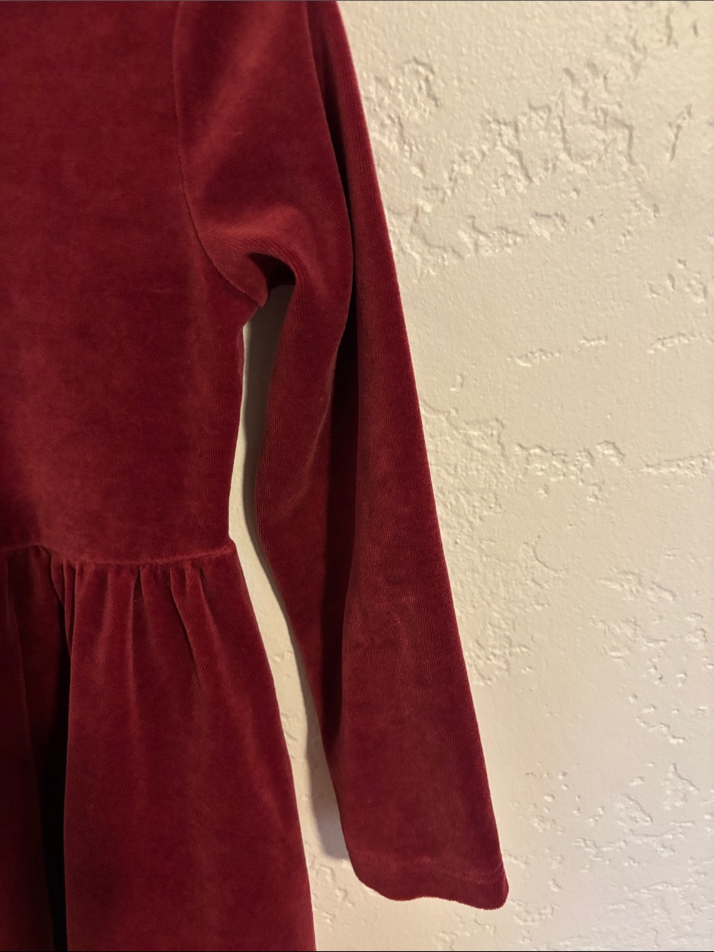Hanna Andersson Velour Dress (Size 5) - Picture 5 of 10
